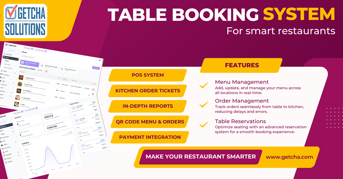 
Restaurant Table Booking System
